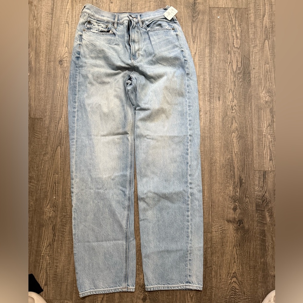 Light Blue Women's baggy Jeans